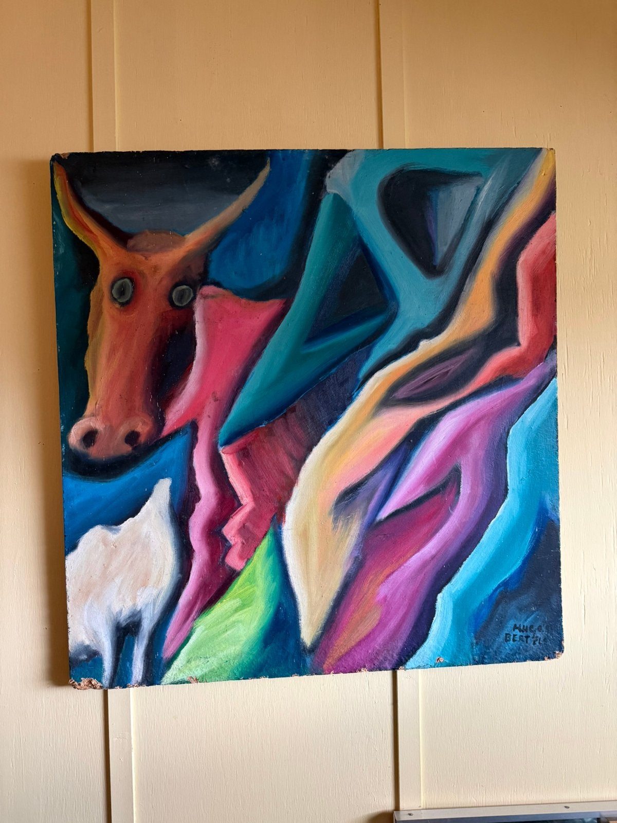Hugo bertels 1992 de stier, Ophalen