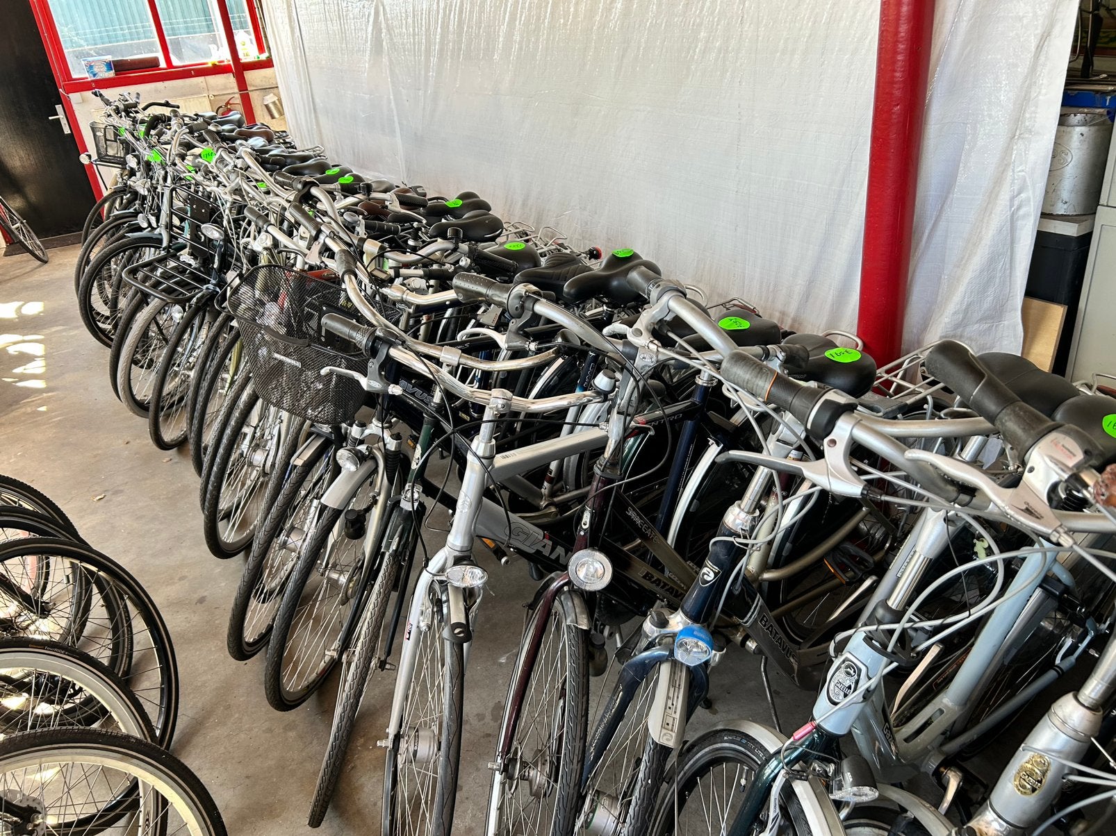 Grote collectie fietsen ca. 75 stuks Gazelle, Batavus, Ophalen, Gebruikt
