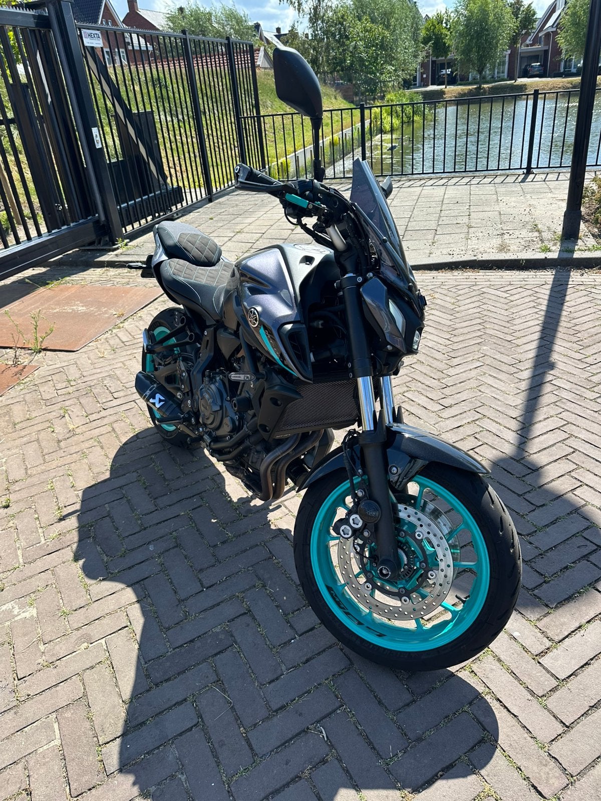 MT-07 A2 AKRAPOVIC 2024, Ophalen, Gebruikt