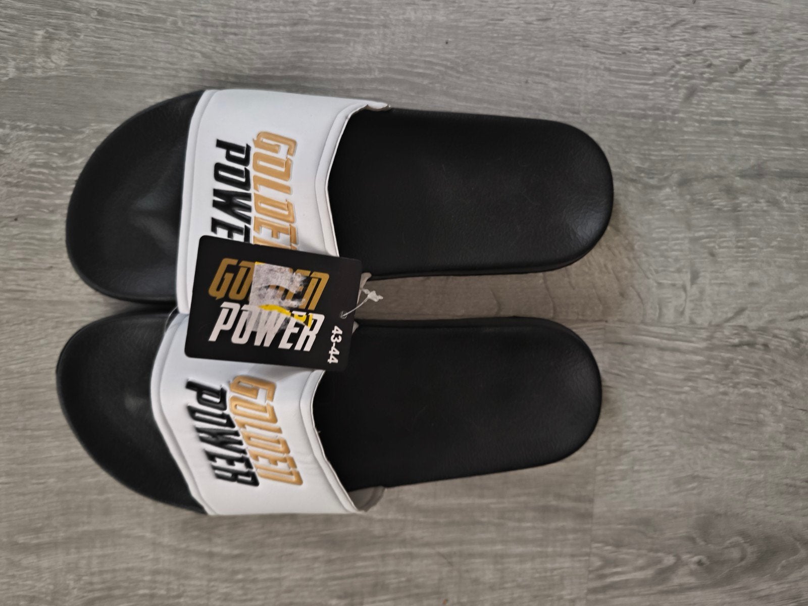 [NIEUW] Golden Power slippers - Maat 43-44, Slippers, Golden Power, Zwart, Nieuw