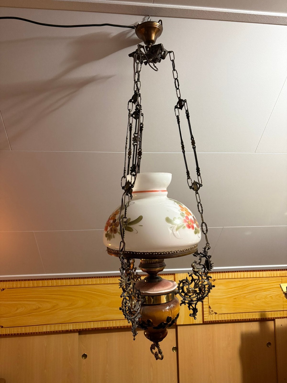 Hanglamp, Ophalen