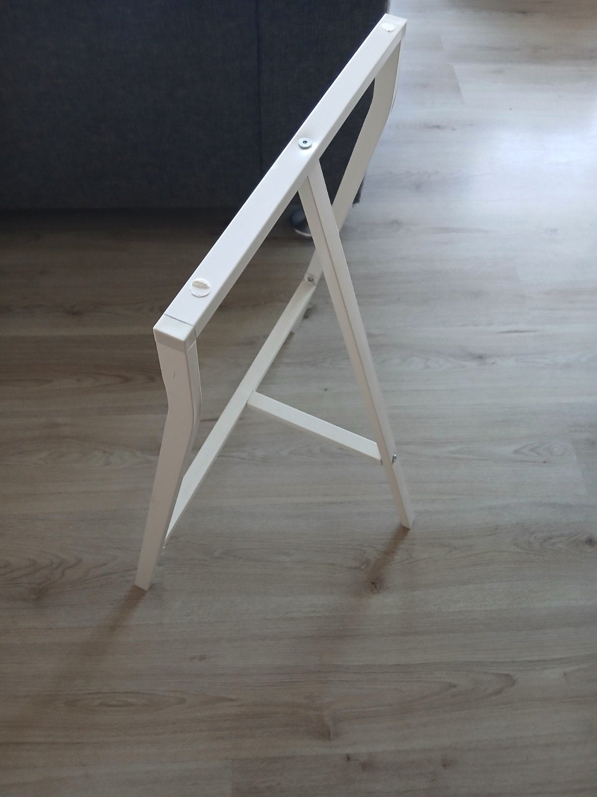 ikea schraag voor bureaublad wit, Ophalen, Tafelpoot, Minder dan 50 cm, Gebruikt