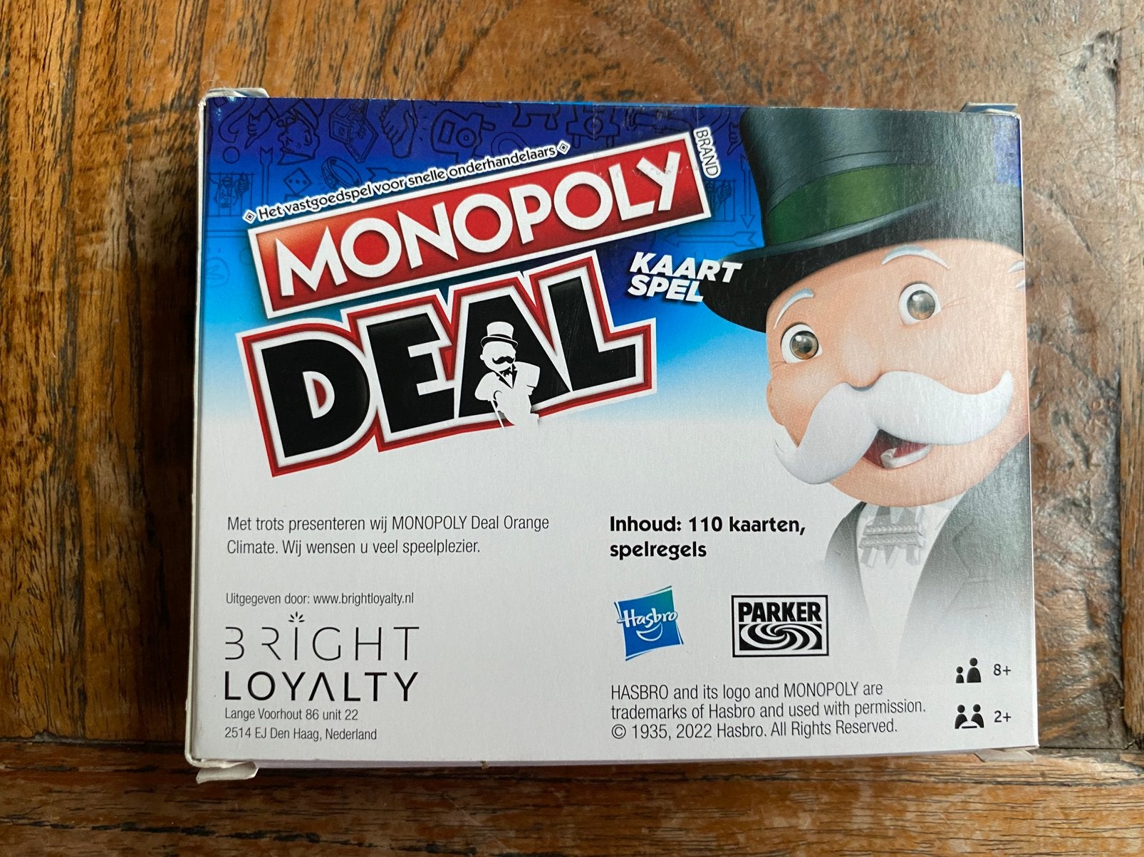 Monopoly Deal Kaartspel - Snel en Leuk!, Ophalen of Verzenden, Zo goed als nieuw