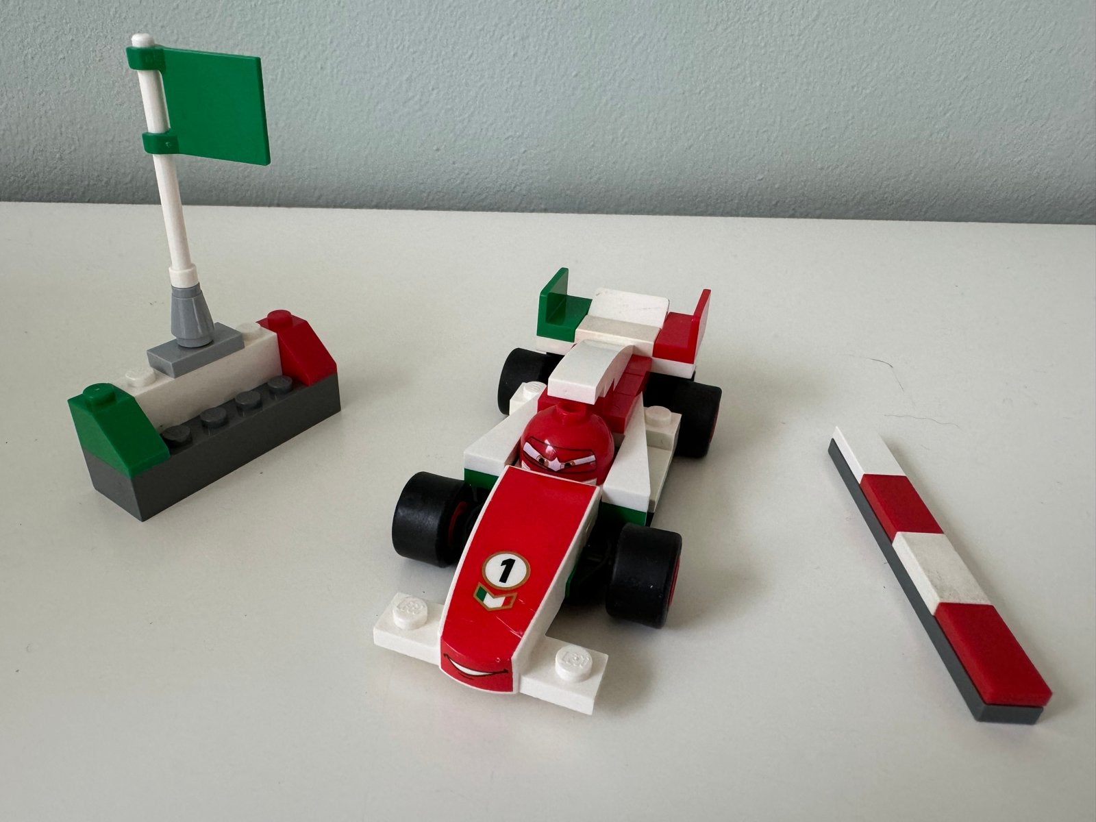 Lego Cars 2 - Francesco Bernoulli - 9478, Gebruikt, Lego, Ophalen of Verzenden, Compleet