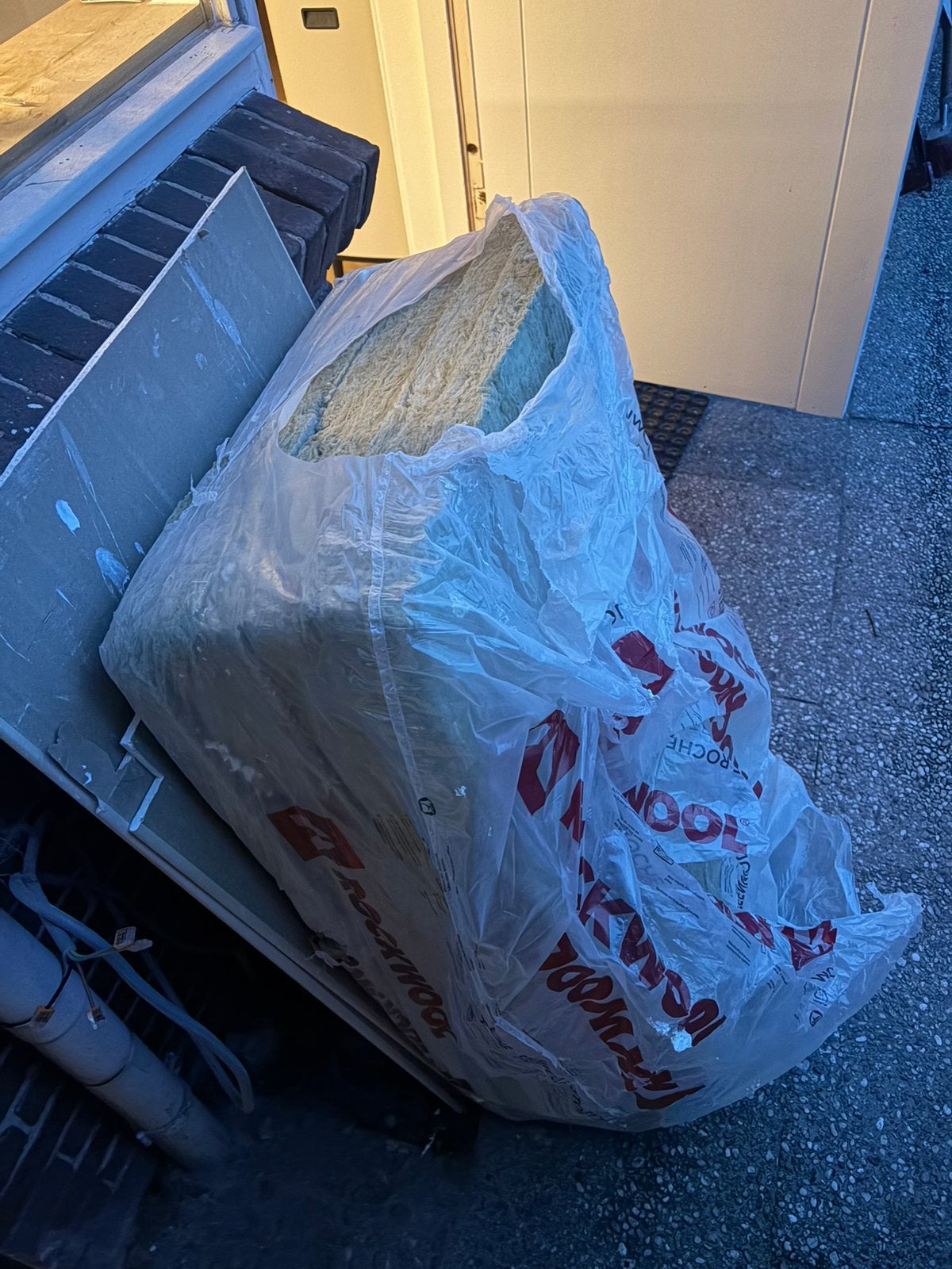 Gratis afhalen: rockwool platen, Ophalen, 4 tot 8 cm, Steenwol, Zo goed als nieuw
