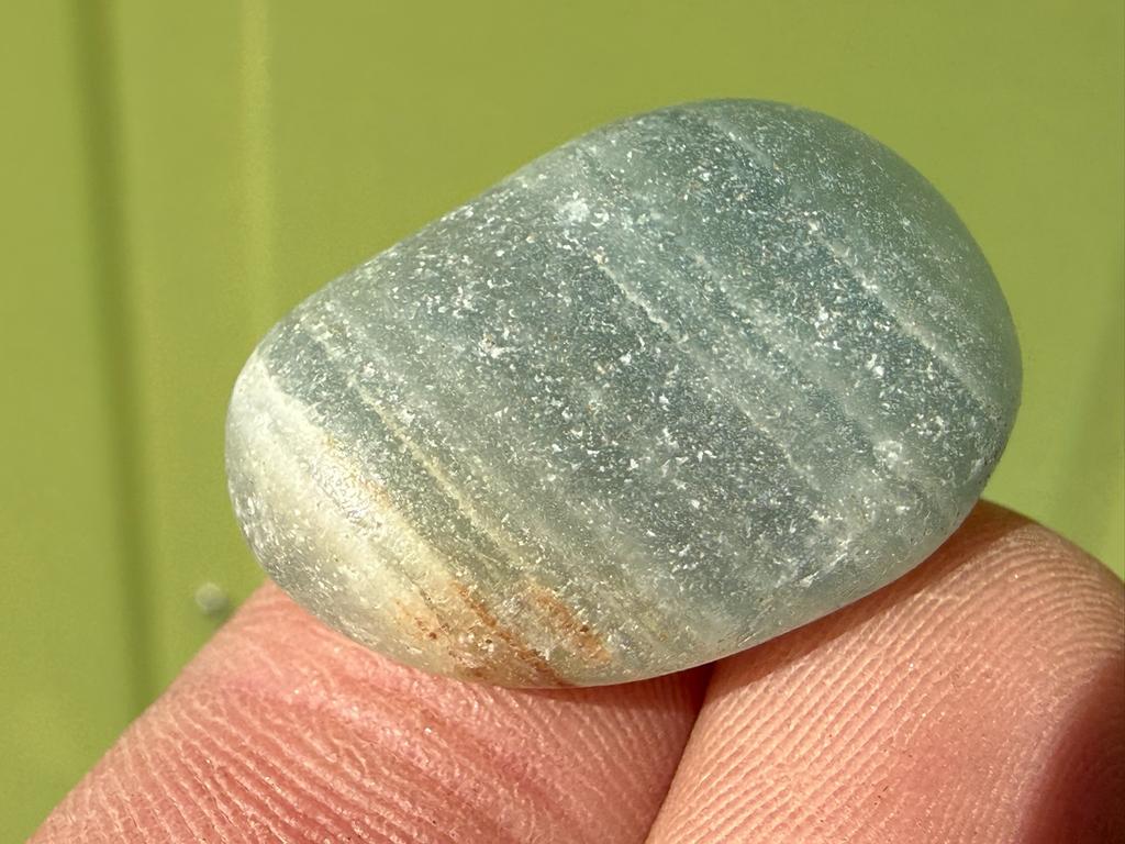 Lemurian Aquatine broekzaksteen mineralen, Ophalen of Verzenden, Mineraal