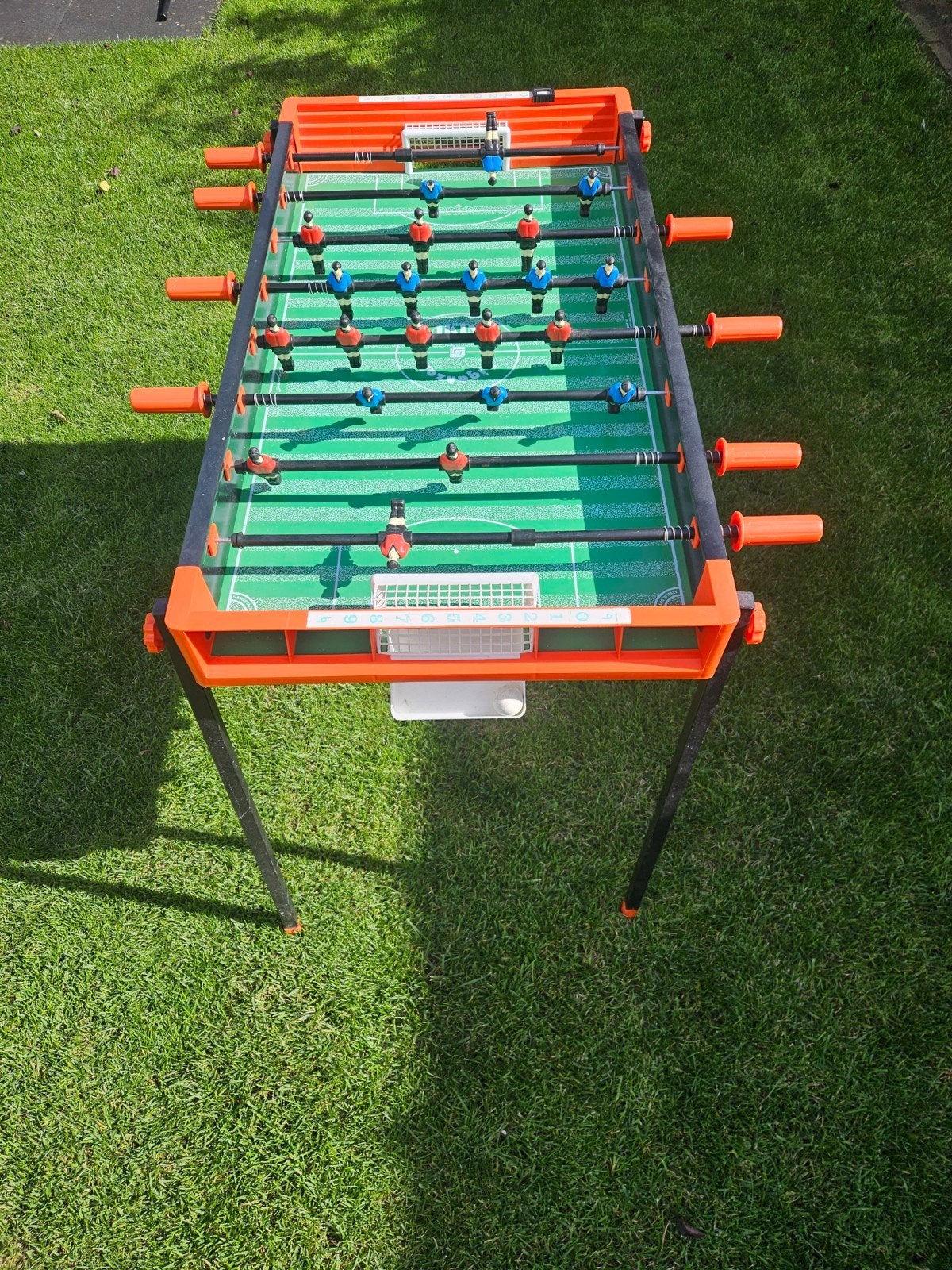 Voetbaltafel - Oranje en Zwart, Kinderen en Baby's, Ophalen, Gebruikt
