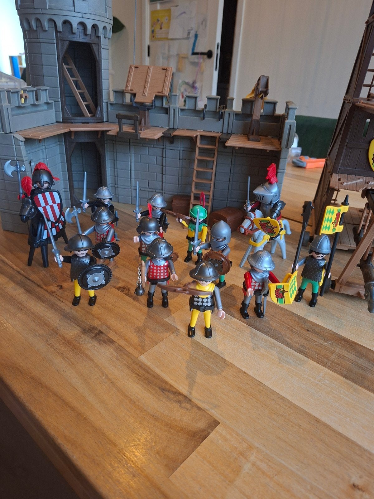 Playmobil Aanval op Kasteel met Ridders en Extra Accessoires, Ophalen, Gebruikt