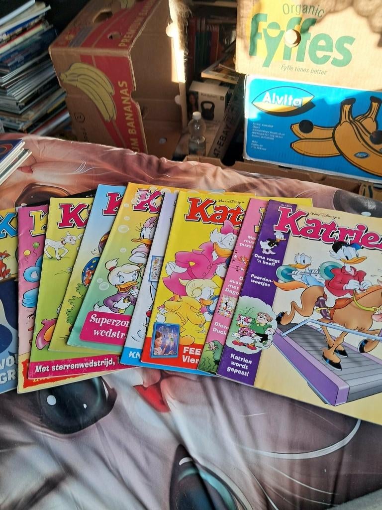 Katriens stripcomics, Boeken, Europa, Meerdere comics, Donald Duck, Ophalen