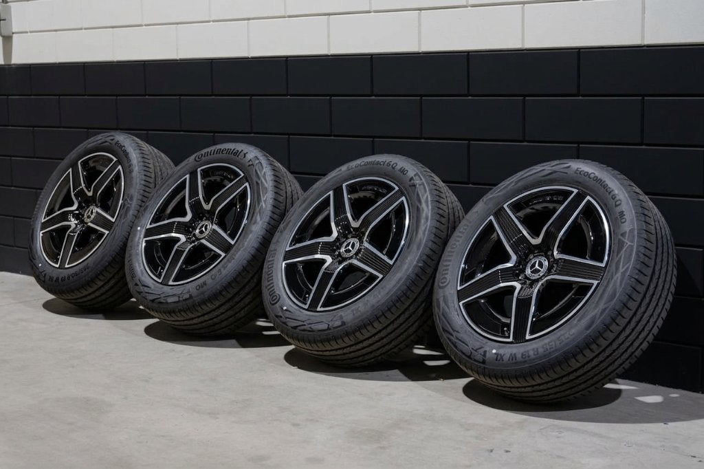 Originele Mercedes-Benz GLC X254 AMG 19 inch zomerwielen, Auto-onderdelen, Banden en Velgen, 19 inch, Gebruikt, 255 mm, Banden en Velgen