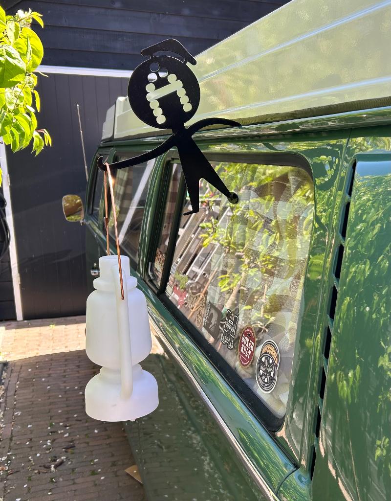 Airmight Camping lamphanger voor in de regengoot, Caravans en Kamperen, Ophalen of Verzenden, Zo goed als nieuw
