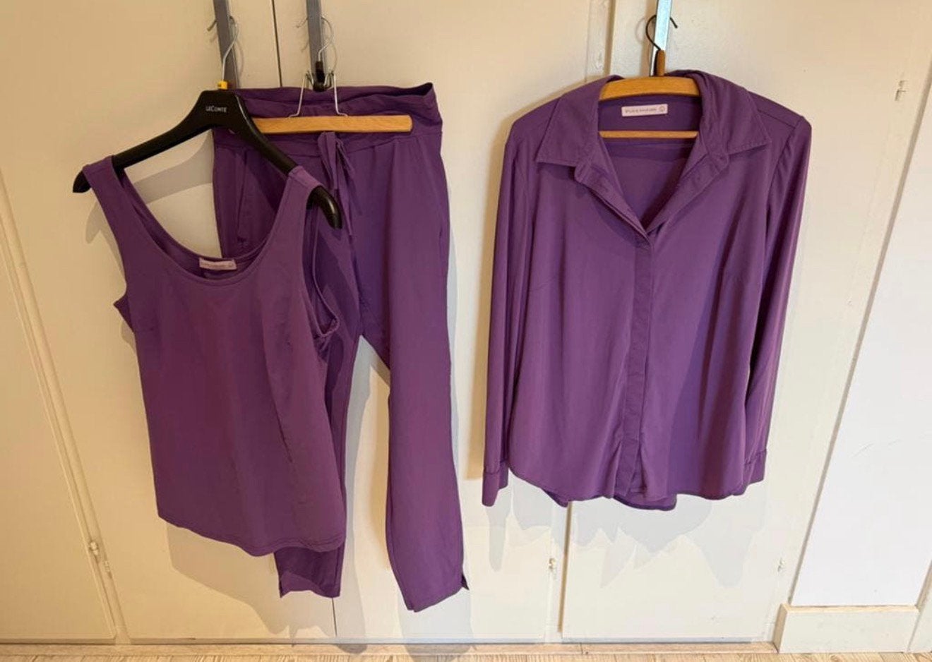 Studio Anneloes set Lila / paars XS en L, Ophalen, Paars, Zo goed als nieuw, Maat 34 (XS) of kleiner