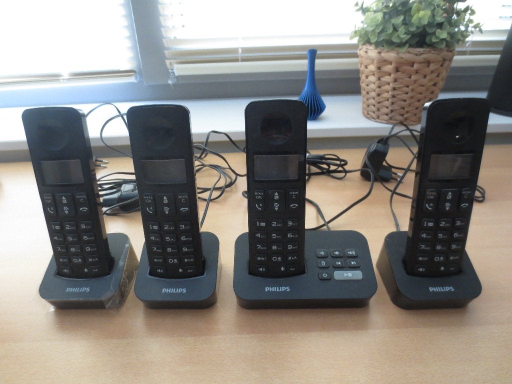 philips dect systeem (Z.G.A.N.), Telecommunicatie, Vaste telefoons | Handsets en Draadloos, Ophalen, Zo goed als nieuw, 1 handset