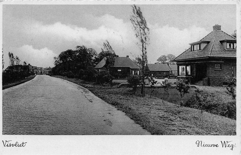702-381-025 Nieuwe Weg Visvliet, Verzamelen, Verzenden, Voor 1920, Groningen