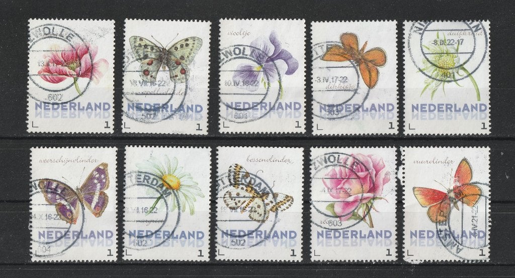 61 B -- serie Janneke Brinkman 2016, Verzenden, Na 1940, Gestempeld