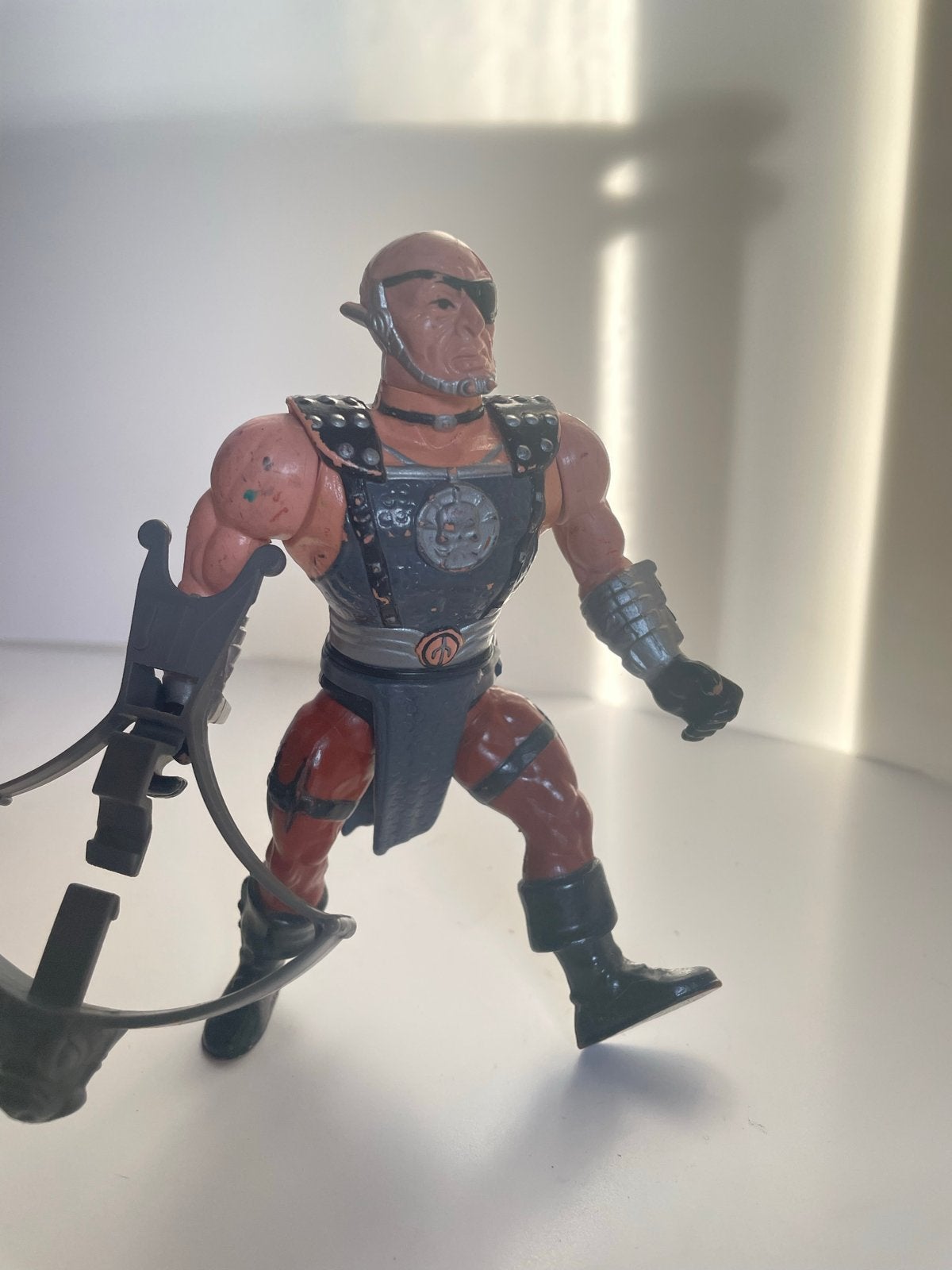 Vintage He-Man Masters of the Universe Actiefiguur-Blade, Ophalen of Verzenden, Gebruikt