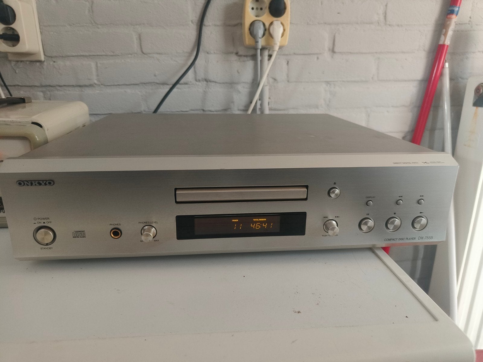 Onkyo DX-7555 CD Speler TEAB, Ophalen, Gebruikt, Overige merken