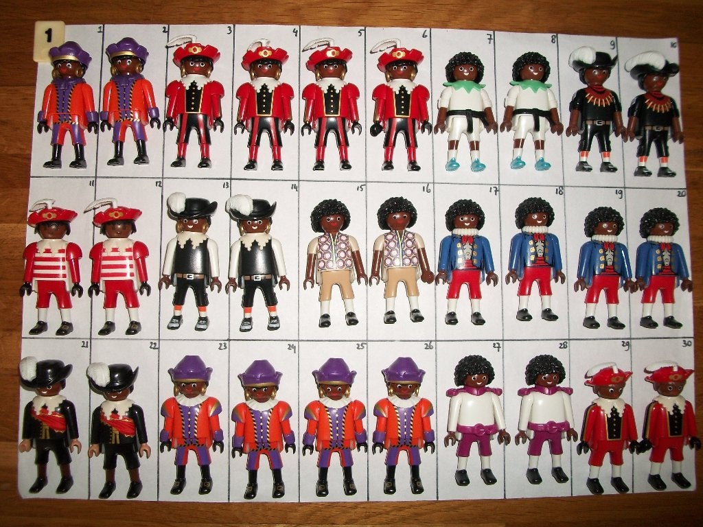 Sinterklaas met paard en zwarte Piet, roe en accessoires, Ophalen of Verzenden, Nieuw, Complete set