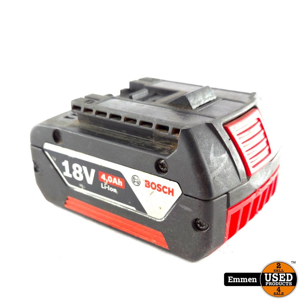 Bosch 18V 4AH Accu | In Nette Staat, Bosch, Gebruikt, Support@bosch.com, Robert Bosch GmbH
Robert-Bosch-Platz 1
70839 Gerlingen-SchillerhÃ¶he
Germany