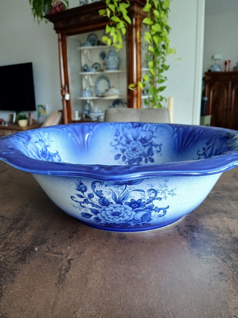 Ironstone Staffordshire Empress waskom, Porselein of Keramiek, Schaal, Rond, Ophalen of Verzenden
