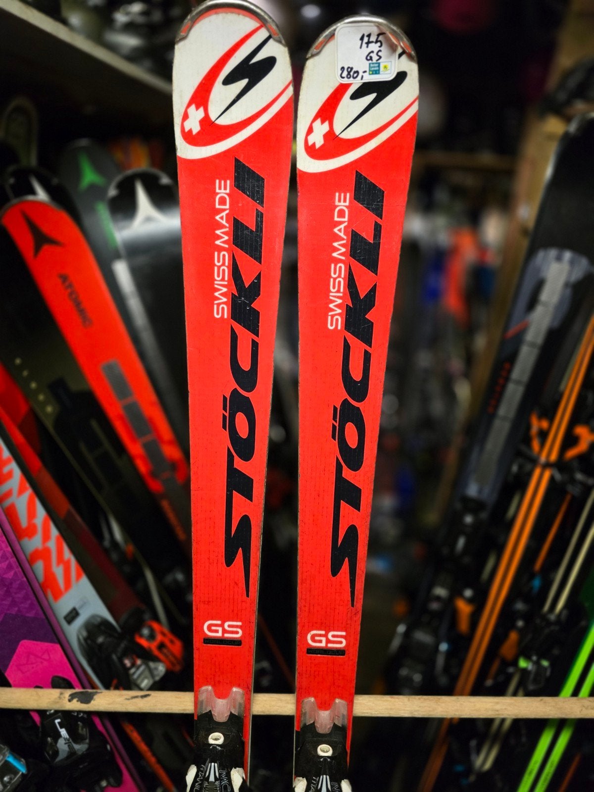 175cm STOCKLI LASER GS WORLDCUP VRT VOOR KENNERS