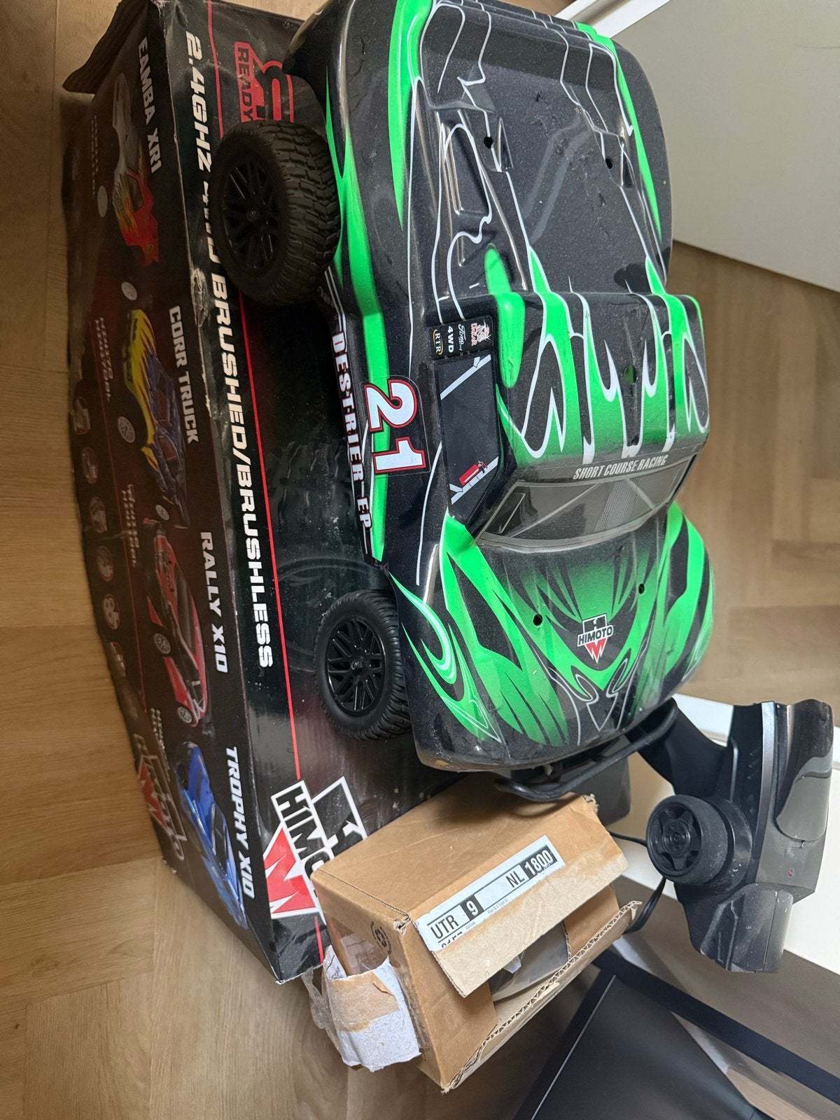 Himoto Destrier EP 1:10 RC Auto Onroad/Offroad, Gebruikt, Auto offroad, Schaal 1:10, RTR (Ready to Run)