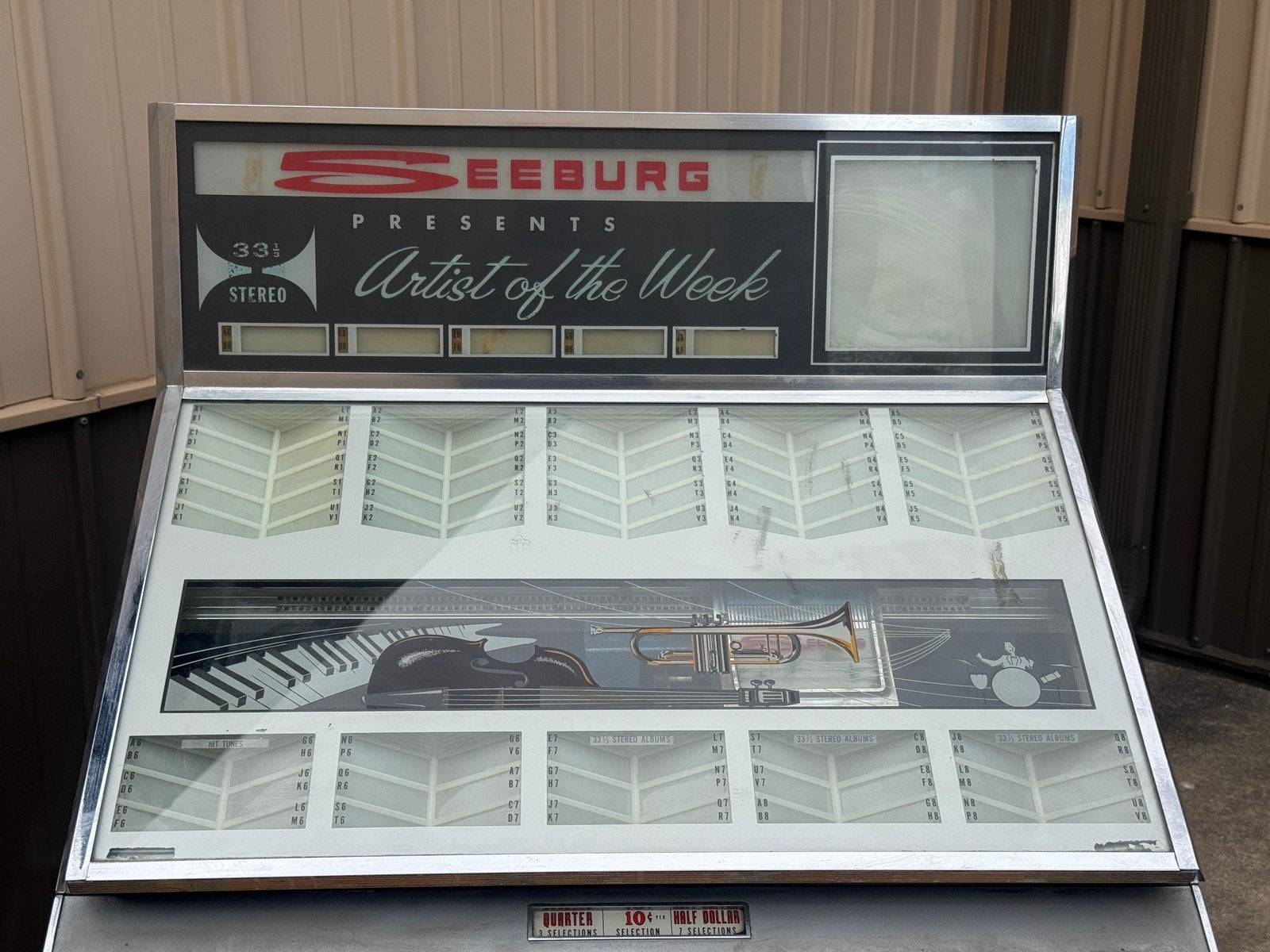 PRESALE DEAL : werkende SEEBURG AY-160 jukebox, Ophalen, Gebruikt, 1950 tot 1960, Ojc