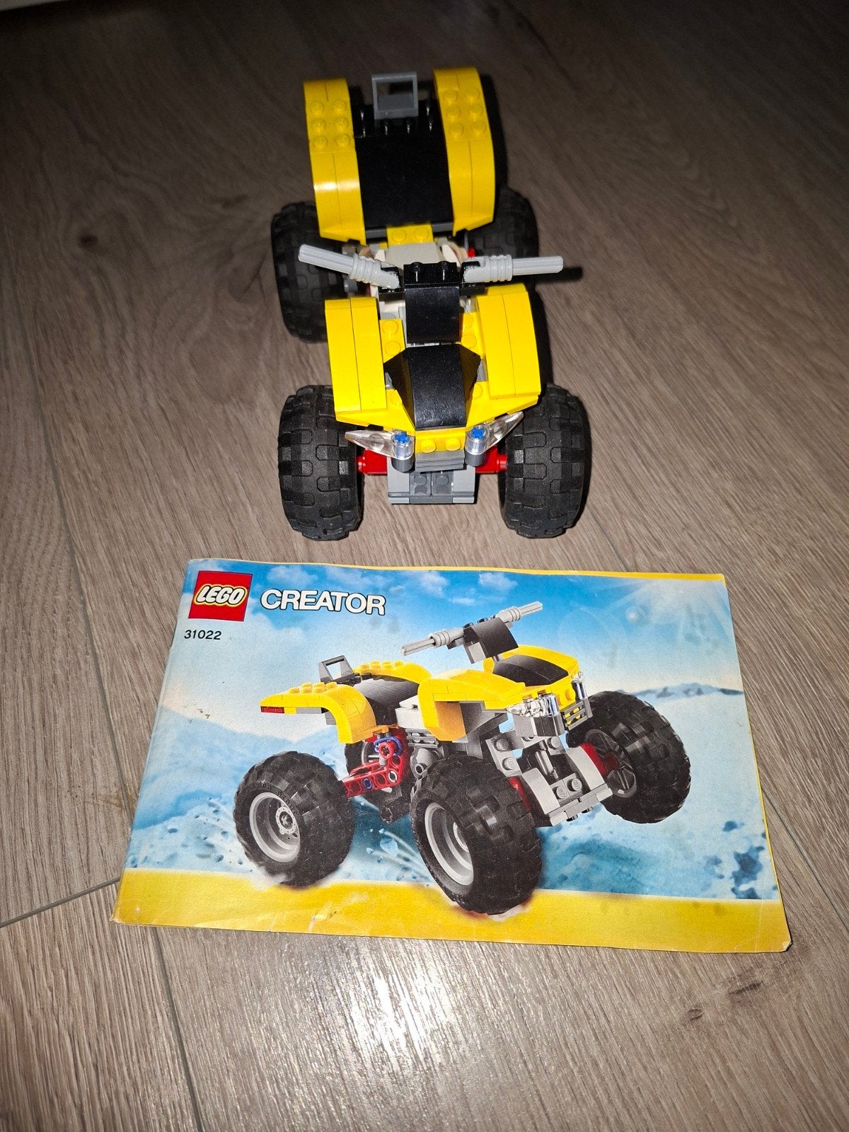 Lego Creator Quad 31022 - Complete set met instructies, Lego, Inclusief instructies, Ophalen of Verzenden, Zo goed als nieuw