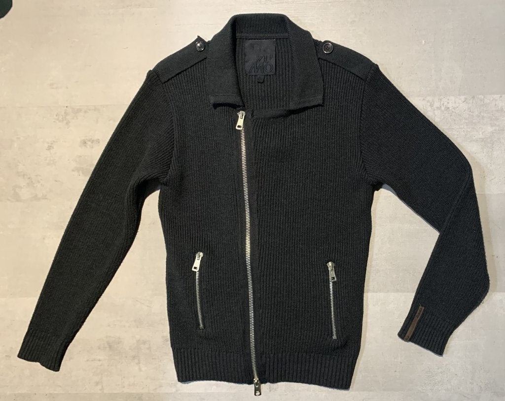 ZUMO Gebreide jas/vest met ritsen - Maat M - Nieuw, Kleding | Heren, Zumo, Zwart, Nieuw, Verzenden