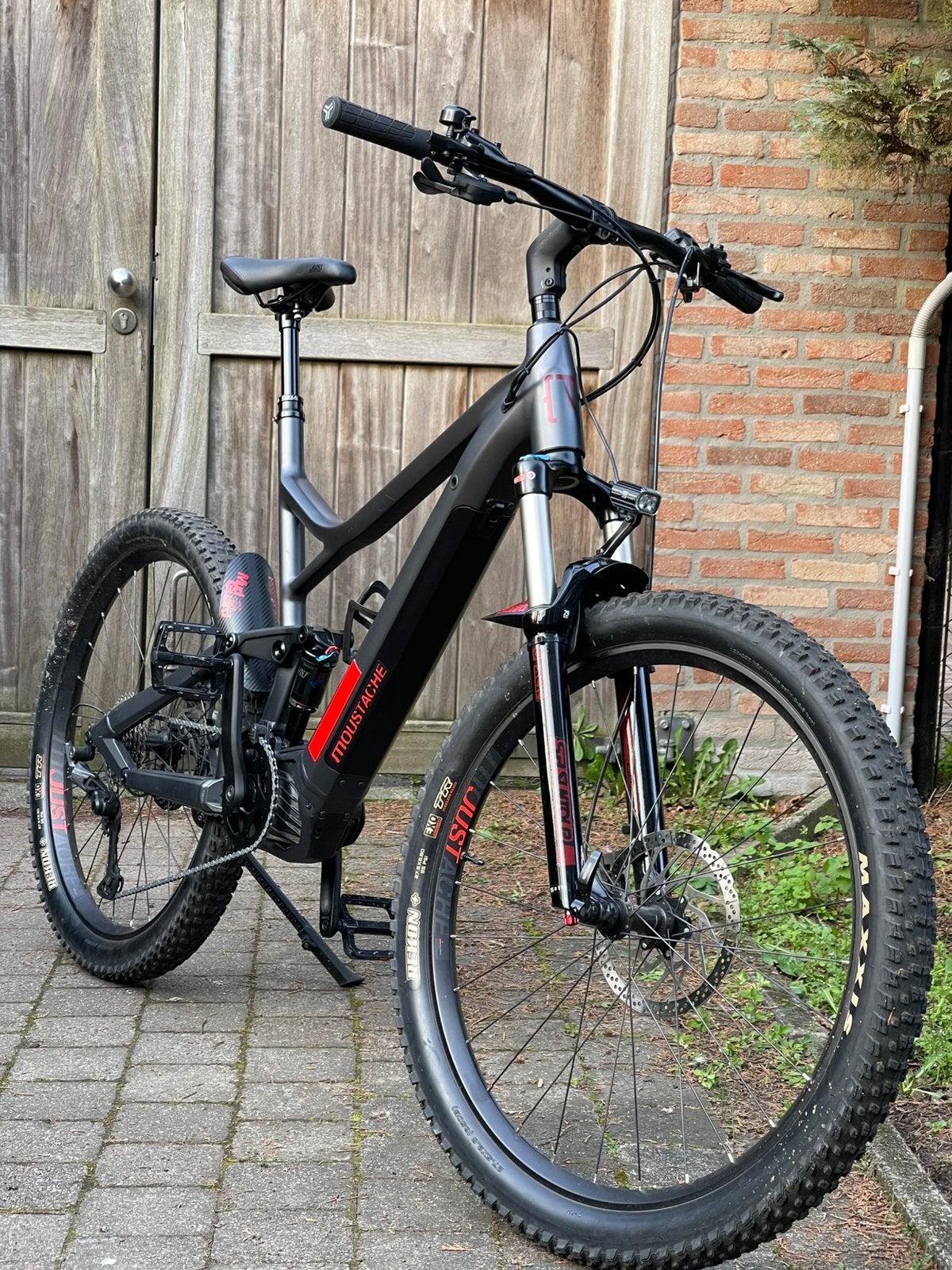 Moistache Samedi 27 Wide 2 mountainbike, Fietsen en Brommers, Fully, 49 tot 53 cm, Zo goed als nieuw, Schijfrem