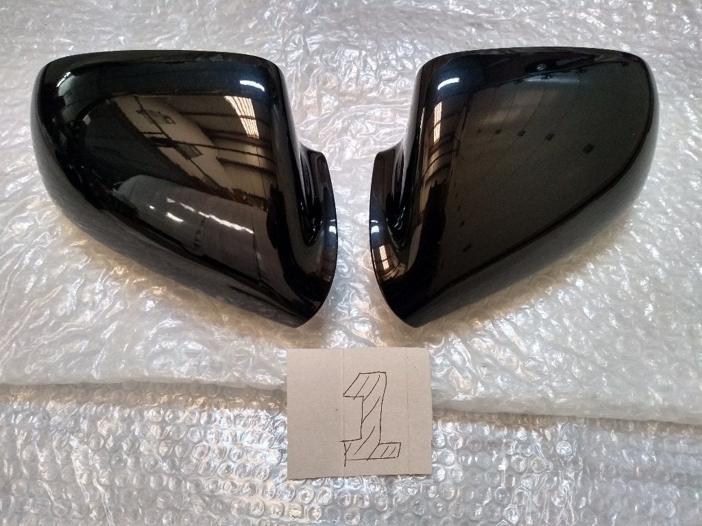 Spiegelkappen Audi A8 D3 4E0857508A Zwart, Ophalen of Verzenden, Nieuw, Audi
