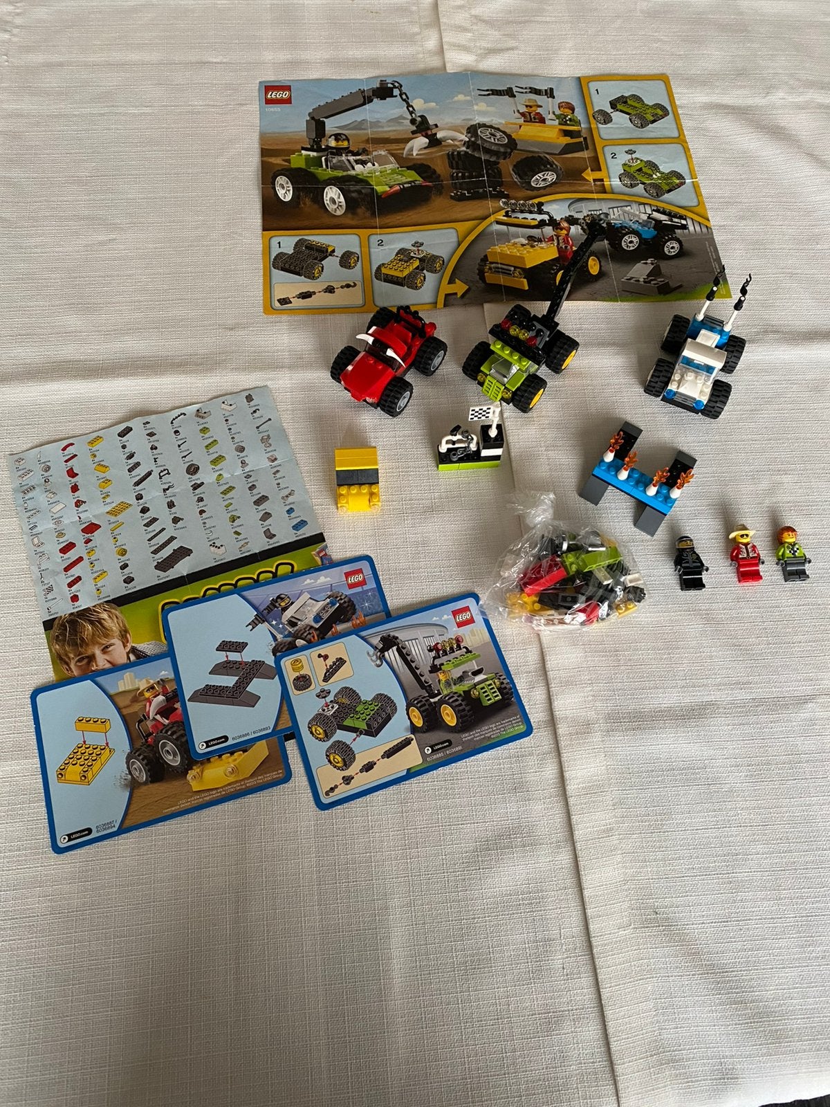 Lego 10655 Monster Trucks, Compleet, Gebruikt, Overige thema's, Lego