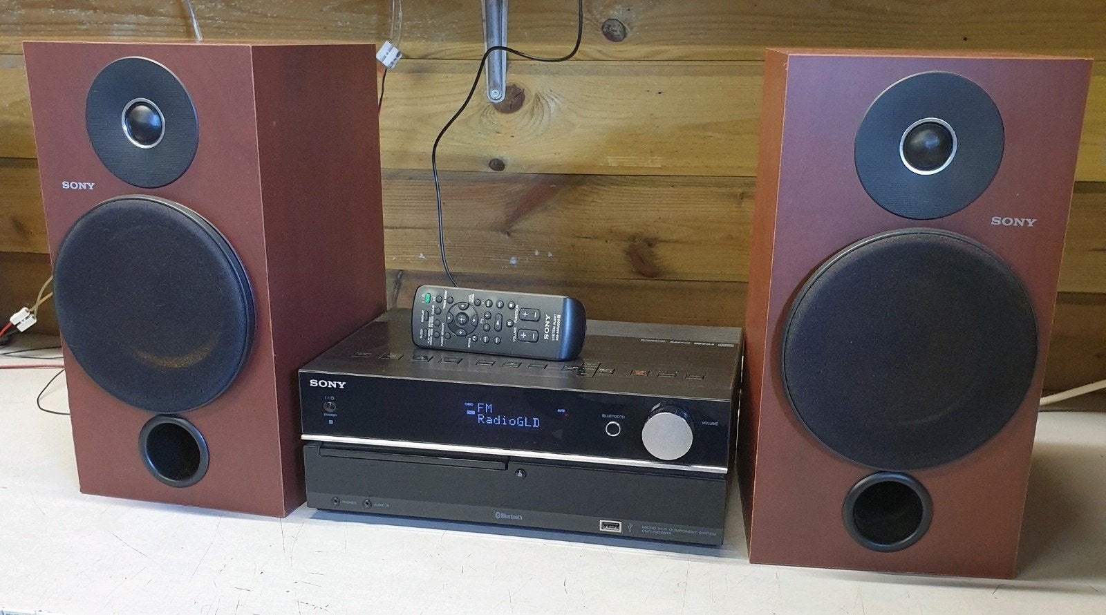 Sony stereo set cmt-hx70btr compeet + bluetooth, Ophalen of Verzenden