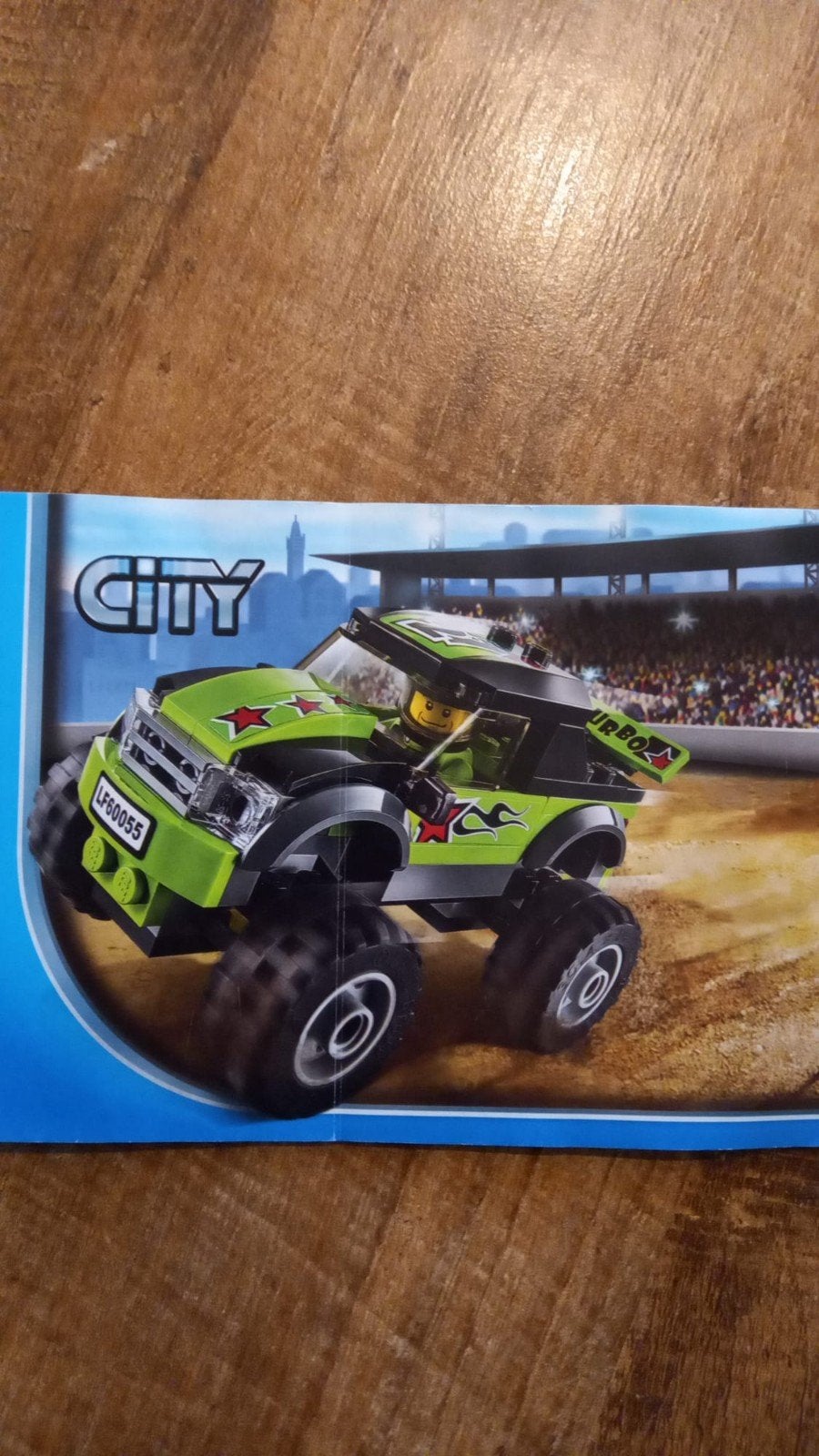 Lego City 60055 Monster Truck, met doos en boekje, City, Lego, Ophalen of Verzenden, Zo goed als nieuw