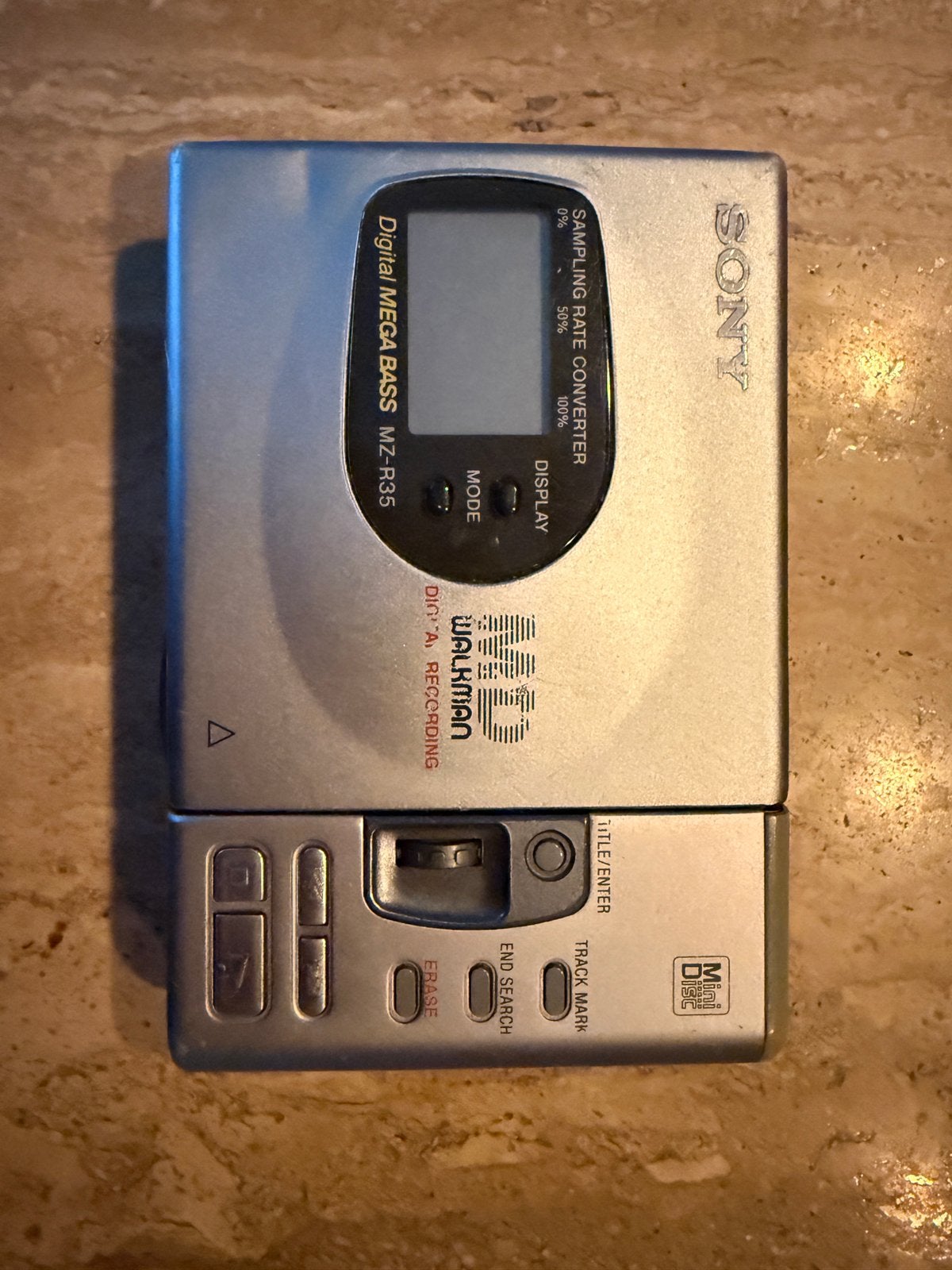 Sony MZ-R35 md walkman, Ophalen of Verzenden, Minidisc-speler