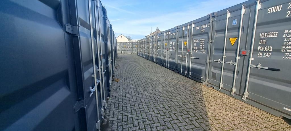 Opslag containers vanaf 64 euro per maand, Ophalen, Nieuw