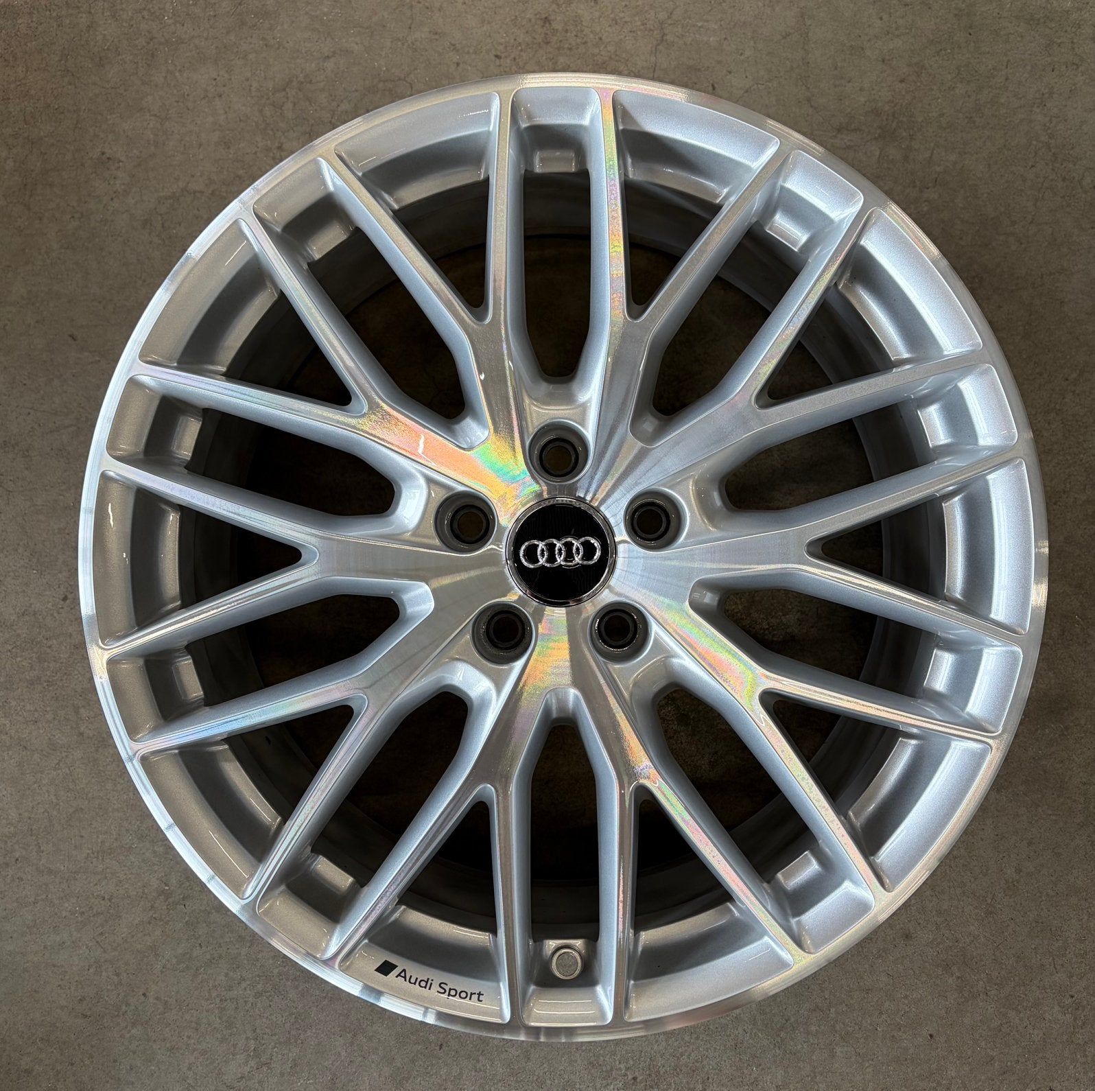 Originele Audi A3 S3 8V 19” velgen. 10 Y-spaak, Velg(en), Personenwagen, Gereviseerd, Zomerbanden
