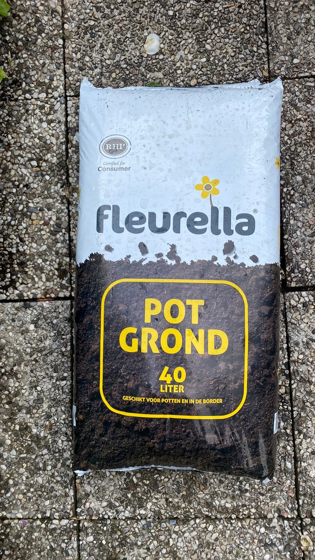 Potgrond Fleurella  ( 80 liter voor € 10 ), Ophalen, Potgrond