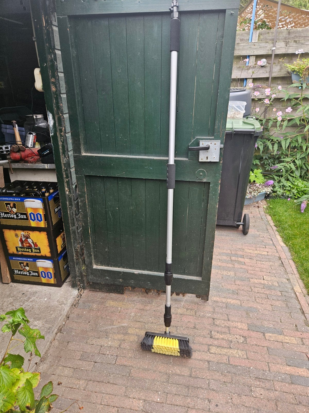 Lange wasborstel voor ramen, Huis en Inrichting, Ophalen, Raamwisser of Trekker