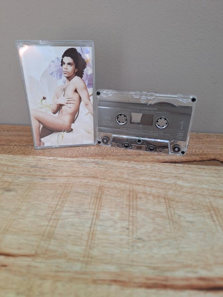Prince - Lovesexy Cassette Tape, Cd's en Dvd's, Gebruikt, 1 bandje, Ophalen of Verzenden, Origineel