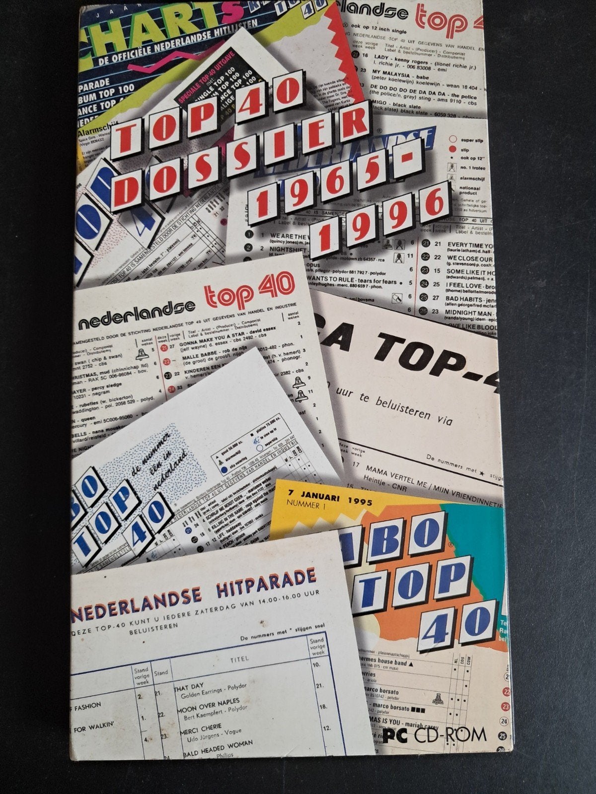 Top 40 Dossier 1965-1996 CD-ROM - Het Ultieme Naslagwerk, Ophalen of Verzenden, Gebruikt, Overige typen
