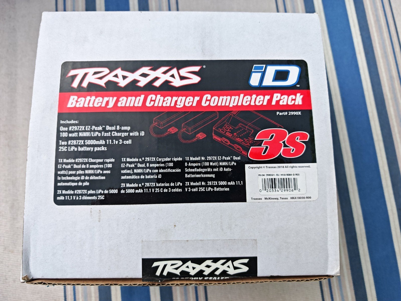 Traxxas EZ-Peak Dual Snellader met 2x 3S 5000mAh LiPo accu's, Ophalen of Verzenden, Zo goed als nieuw