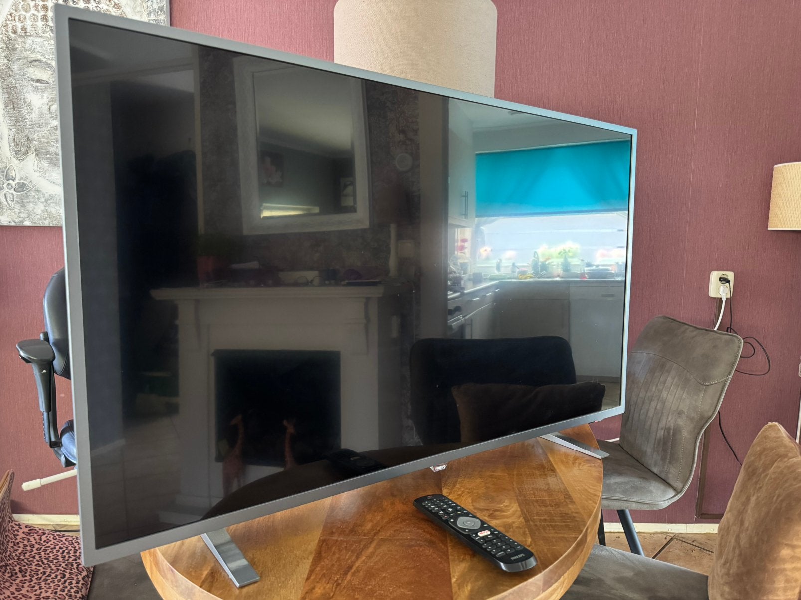 Philips ambilight 43 inch smart tv, Ophalen, Philips, 50 Hz, Zo goed als nieuw