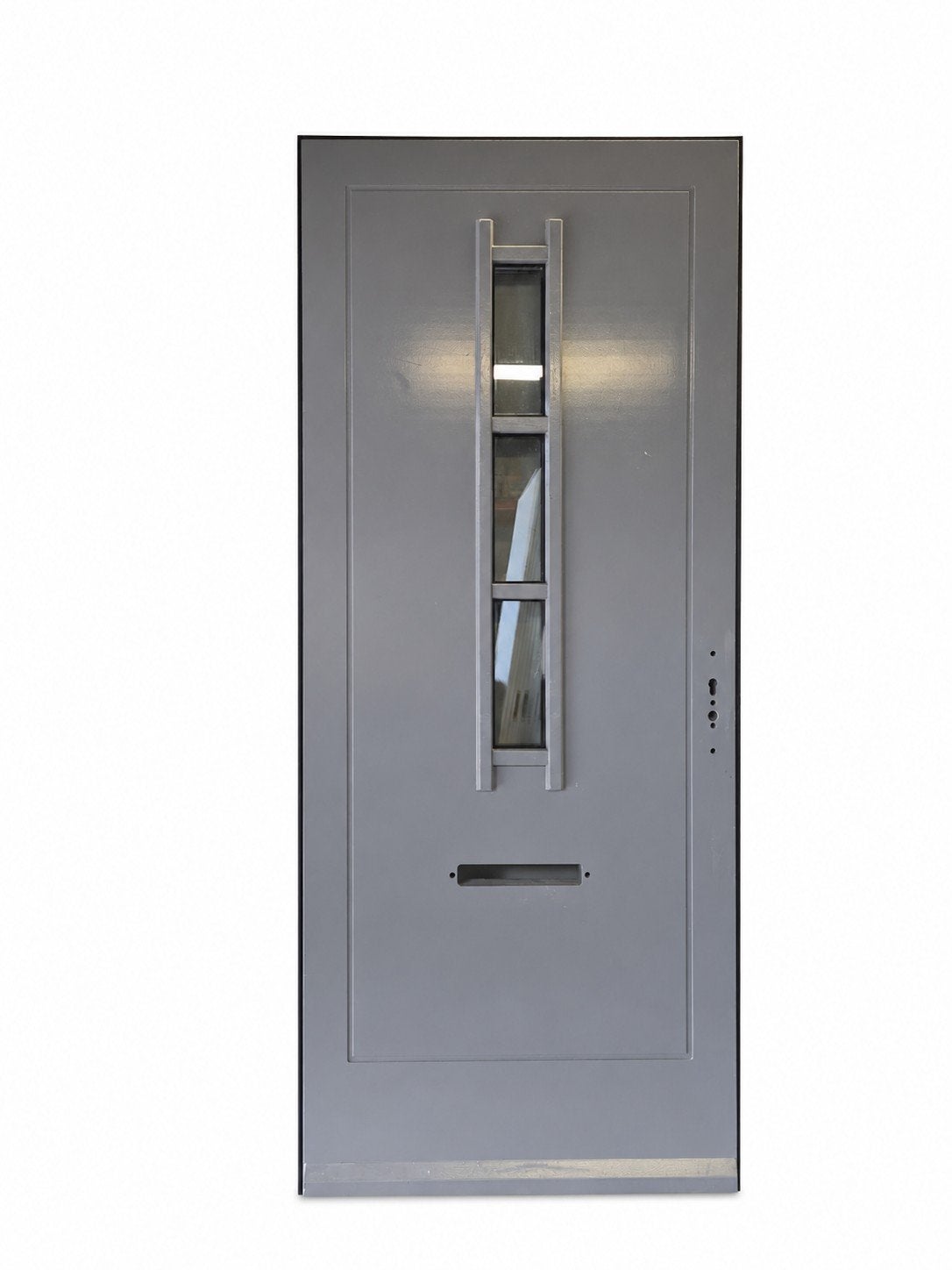 Mooie Isolatie voordeur (99,5x232,5) ongebruikt, Doe-het-zelf en Verbouw, Nieuw, Ophalen of Verzenden, 200 tot 215 cm, Glas