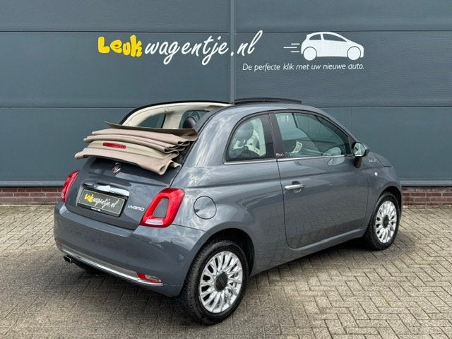 Fiat 500 C 1.0 Hybrid Dolcevita Cabrio *carplay *cruise, Auto's, Voorwielaandrijving, Open dak, Gebruikt, Cabriolet