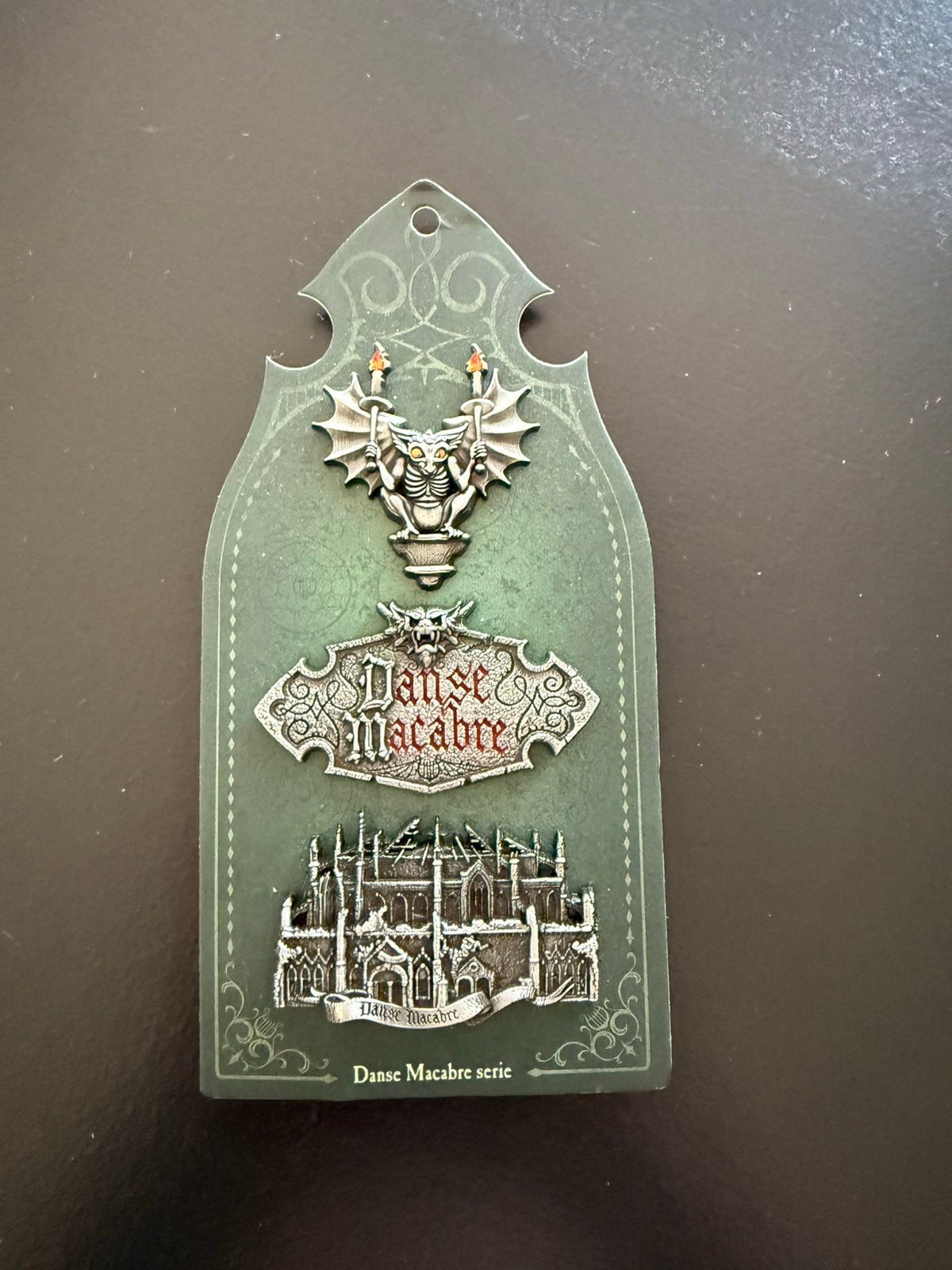 Danse Macabre pin set Efteling, Verzamelen, Efteling, Ophalen of Verzenden, Zo goed als nieuw, Button of Speldje