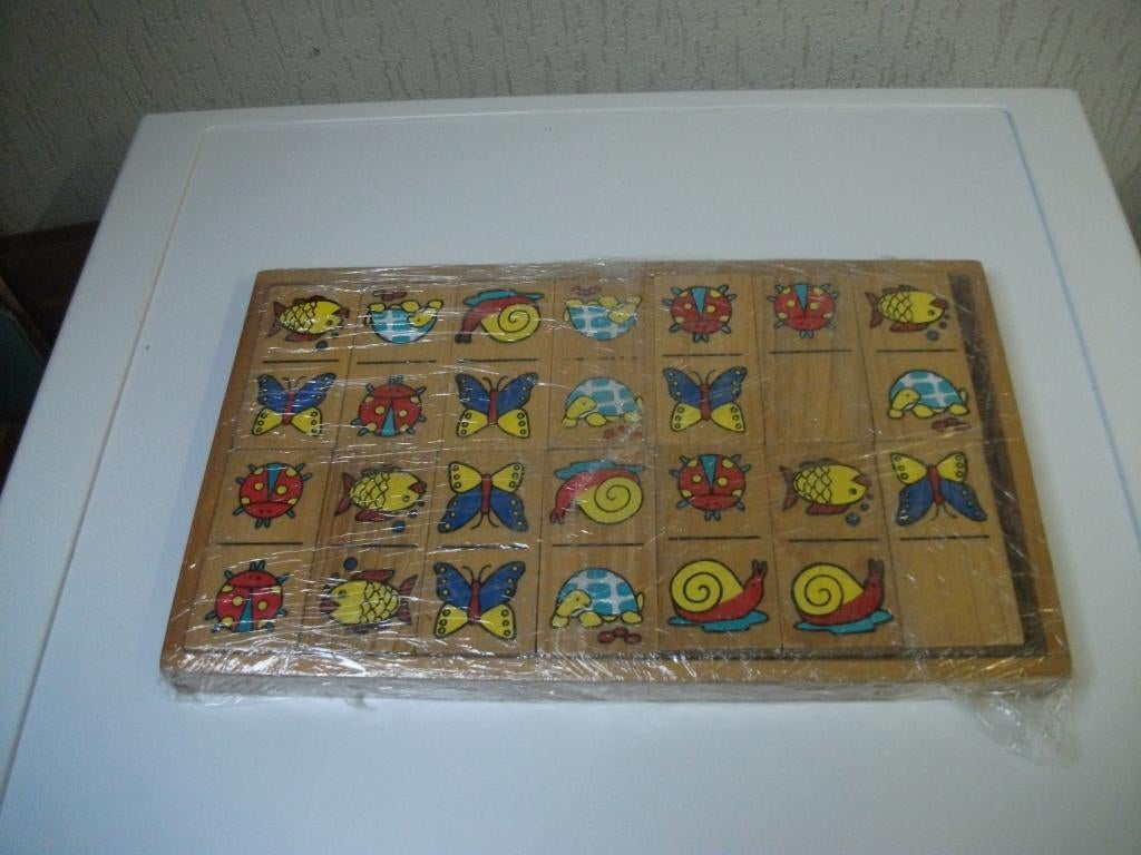 Dieren domino, Ophalen of Verzenden, Gebruikt