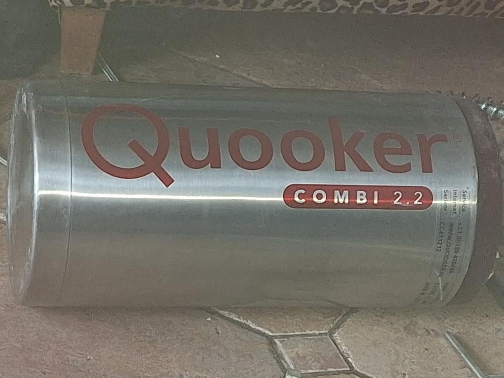 Quooker mag ook in onderdelen., Ophalen, Gebruikt