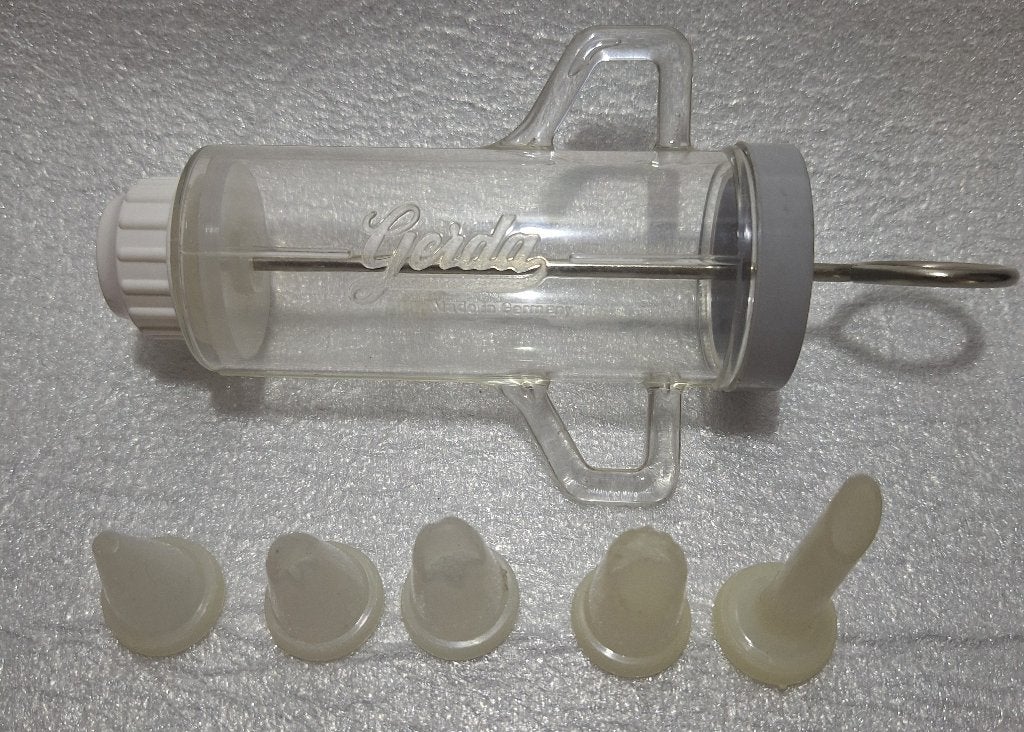 vintage garneerspuit, merk Gerda, Ophalen of Verzenden