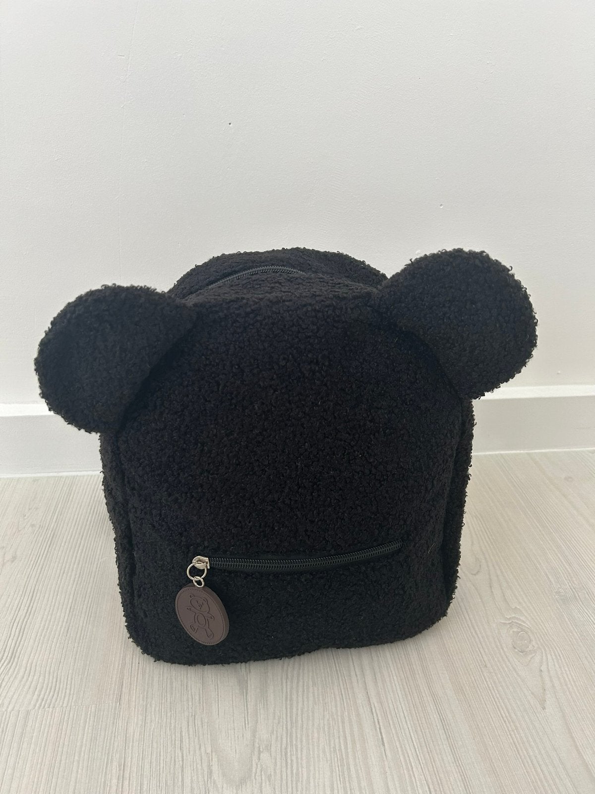 3 kleuren kinder rugzak rugtas schooltas teddy beige creme, Ophalen of Verzenden, Zo goed als nieuw, Overige merken, 30 tot 45 cm